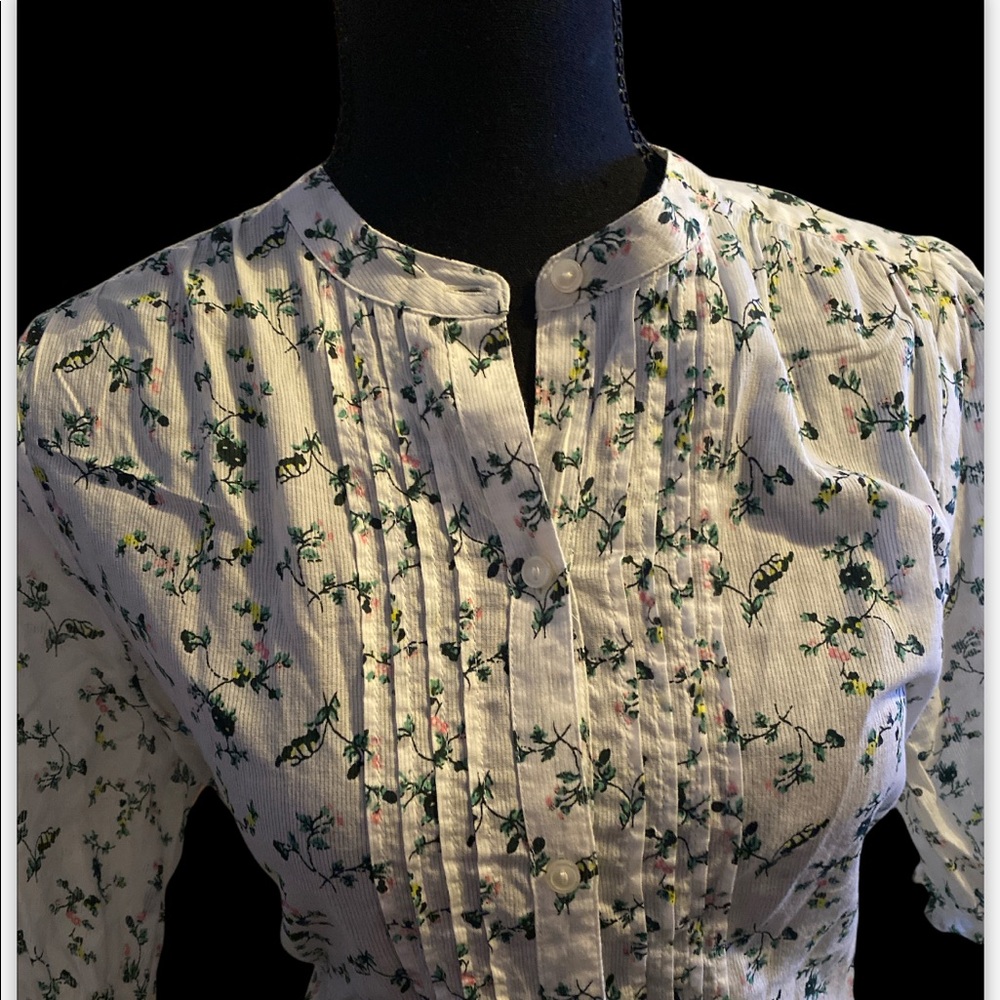 Lucky Brand floral blouse